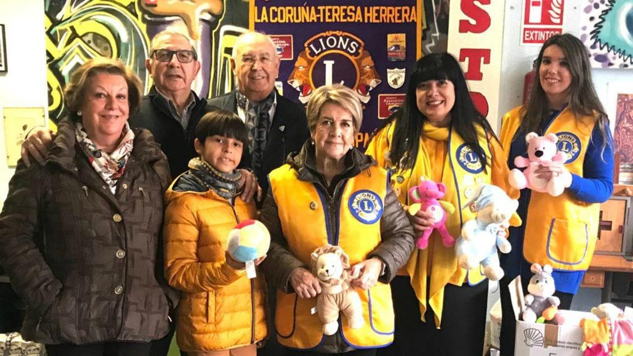 El Club de Leones Teresa Herrera celebró su cena benéfica de Navidad - Imagen 1